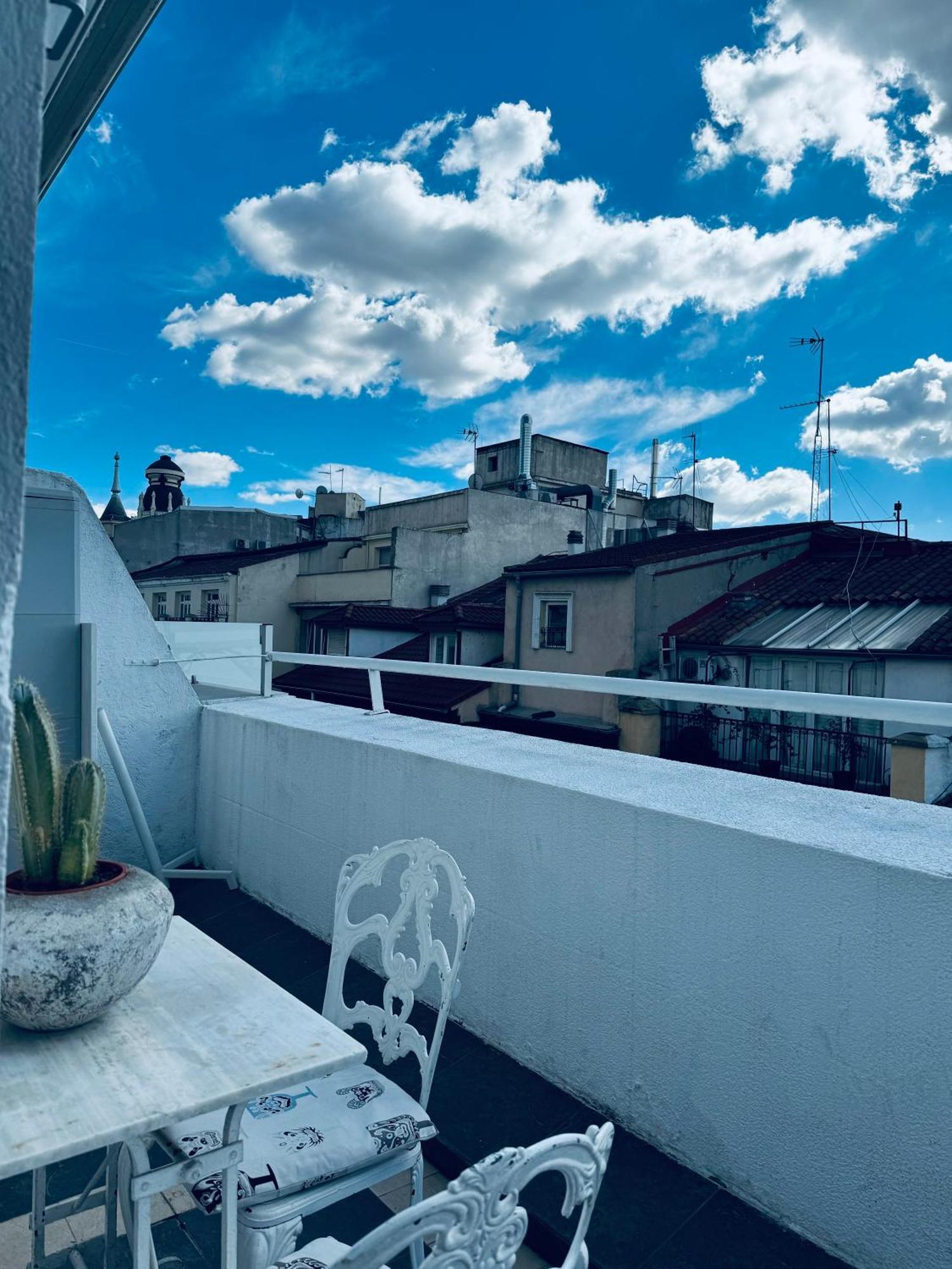 Appartement Center City, Puerta Del Sol Terraza à Madrid Extérieur photo